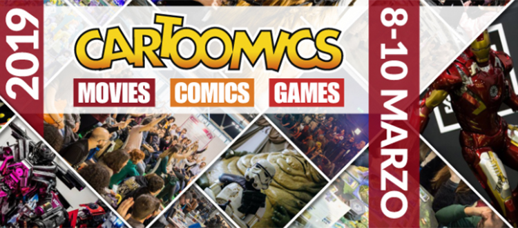 Cartoomics Salone del Fumetto Cinema Videogioco