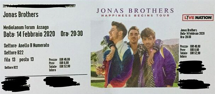 Jonas Brothers Happiness Begins Tour 2020