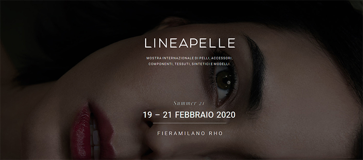 LINEA PELLE 2020 Fiera Milano Rho